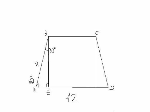 1)сумма длин диагоналей ромба 14см. сторона ромба 5см. найти площадь. 2)биссектриса острого угла пар