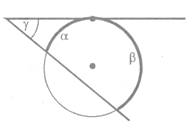 Отрезок вс-диаметр окружности.прямая ав касательная к окружности а прямая ас пересекает окружность в