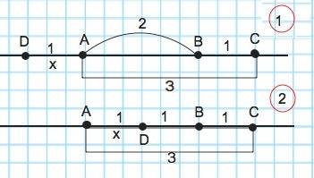 На прямой отмечены точки а и с так, что ас=3.точка в лежит на отрезке ас , причем ав: вс=2: 1.найдит