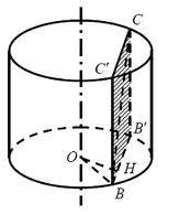 Плоскость, параллельная оси цилиндра отстоит от неё на 8 см. площадь получившегося сечения равна 60 