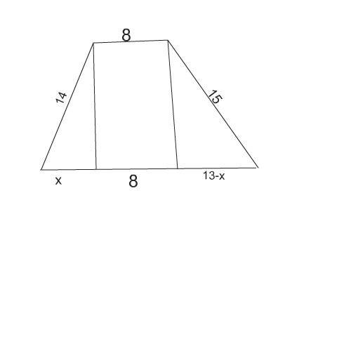 1) на стороні рівностороннього трикутника відмічено точку, яка віддалена від другої його сторони на 