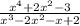 \frac{x^{4}+2x^{2}-3}{x^{3}-2x^{2}-x+2} 