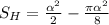 S_H=\frac{\alpha^2}2-\frac{\pi\alpha^2}8