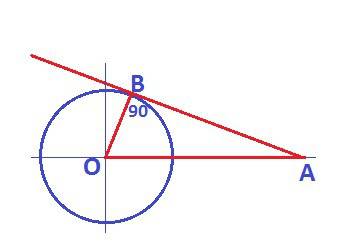 Начерти окружности с радиусом 3см.проведите прямую а имеющую с окружностью только одну общую точку .