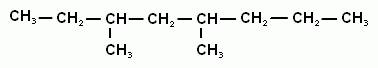 Составить структурную формулу 3,5- диметилоктан