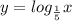 y=log_{\frac{1}{5}}x 