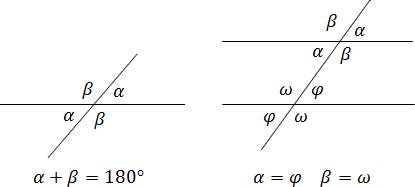 Найдите градусную меру двух внутренних односторонних углов образованных при пересечении двух паралле