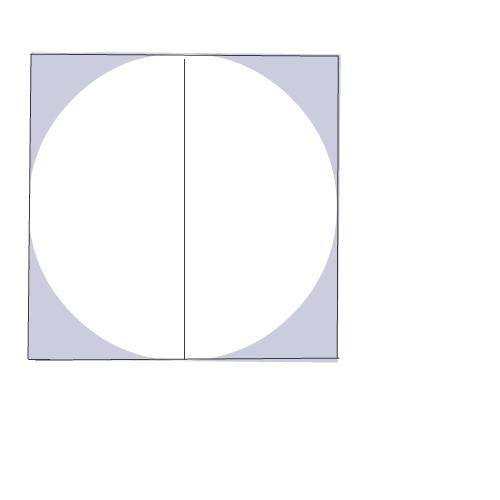 Около окружности радиусом 5 см описан квадрат. найти сторону квадрата..