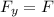 F_{y}=F