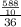 \frac{ \frac{588}{10} }{36} 