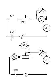 1. начертите схему электрич.цепи, в которую последовательно включены , реостат и лампочка. в цепи ес