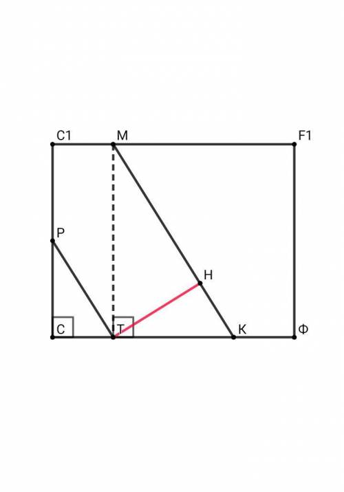 Дана правильная шестиугольная призма abcdefa₁b₁c₁d₁e₁f₁. точка p - середина бокового ребра cc₁. найд