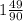 1\frac{49}{90}