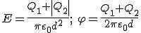 Расстояние между двумя разноименными точечными электрическими величиной -10^-8 кл и 10^-9 кл равно 1