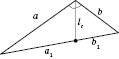 Отрезок cd биссектриса треугольника abc,ac 12 см, bc 18 см, ad 25 см. найти bd