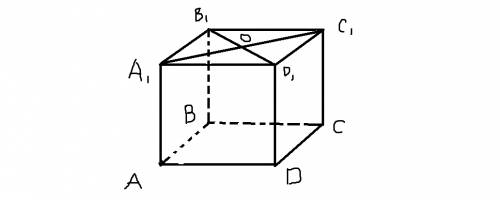Для куба abcda1b1c1d1,с ребром а найдите расстояние между скрещивающимися прямыми: а) ad и a1c1; б)a