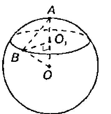Диаметр шара 25 см. на его поверхности даны точка а и окружность, все точки которой удалены( по прям