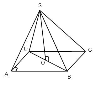 Воснові піраміди лежить прямокутник,одна із сторін якої дорівнює 8 см,всі бічні ребра піраміди по 13