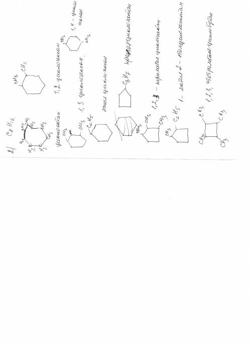 1. написать формулы изомеров одно - и двухзамещенных гомологов бензола состава c10h14 и назвать их.