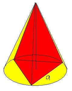 Уцилиндра объема 35 дм3 высоту увеличили в 3 раза, а радиус основания уменьшили в 3 раза. чему равен