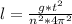 l=\frac{g*t^2}{n^2*4\pi^2}