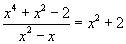 Выполните деление с остатком первого многочлена на второй_ 1) x^5-x^4+x^3-x^2+x-1: x^3-x+1 2)x^6-2x^