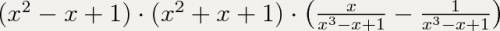 Выполните деление с остатком первого многочлена на второй_ 1) x^5-x^4+x^3-x^2+x-1: x^3-x+1 2)x^6-2x^