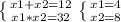 \left \{ {{x1+x2=12} \atop {x1*x2=32}} \right.\left \{ {{x1=4} \atop {x2=8}} \right.