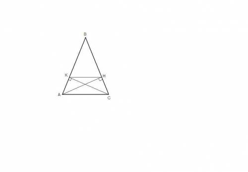 Боковая сторона равнобедренного треугольника равна 9 см, основание 6 см. к боковым сторонам проведен