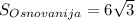 S_{Osnovanija}=6\sqrt{3}