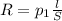 R=p_{1}\frac{l}{S}