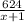 \frac{624}{x+1}