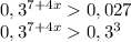 0,3^{7+4x}0,027\\\ 0,3^{7+4x}0,3^3\\\&#10;