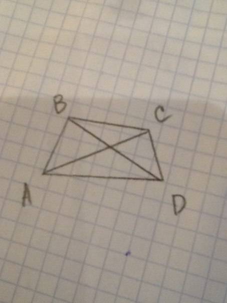 Постройте четырехугольник диагонали которого равны но он не является прямоугольником сделать чертёж