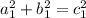 a_{1}^2 + b_{1}^2 = c_{1}^2