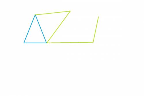 Могут ли треугольник и ломаная иметь 2 общие точки? 3 точки? нарисовать.