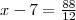 Решите уравнение: х-7/8=11/12 найдите значение выражения: