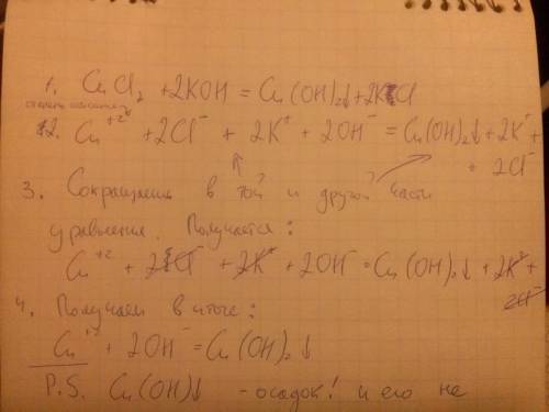 Как составлять качественные реакции? вот например дано cu и oh. нужно писать так: cucl2+2koh=cu(oh)2
