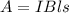 A=IBls