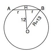 Іть будь іус кулі дорівнює 13 см.знайдіть площу перерізу кулі площиною,віддаленою від центра кулі на