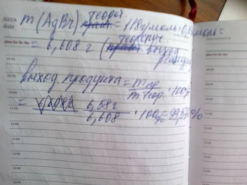 Газ, выделившийся при бромировании бензола объемом 5 мл (пл. 0,879 г/мл), был поглощен избытком раст