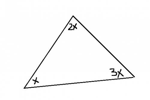 Могут ли углы треугольника относиться как числа 1: 2: 3 ?