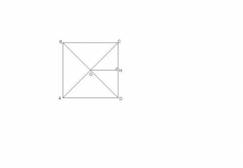 Диагональ квадрата равна 6 корней из 2 . чему равен радиус а) описанной окружности б ) вписанной окр