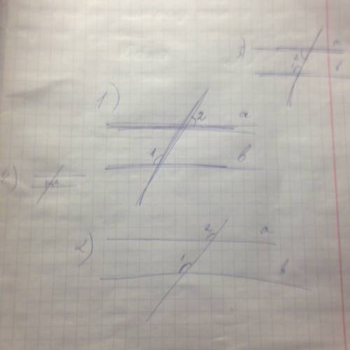 На чертеже а параллельна b угол 2=55 градусов найдите угол 1