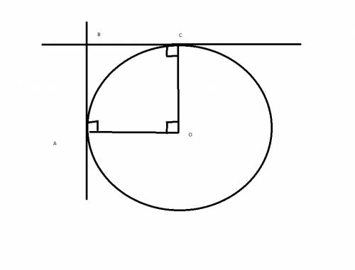 Ab и bc - отрезки касательных, проведенных к окружности с центром o радиуса 10. найдите периметр чет