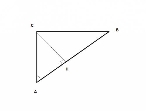 Втреугольнике abc угол c равен 90°, ch - высота, ah=72, tga=1/6. найдите bh.