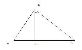 Высота прямоугольного треугольника делит прямой угол на два угла, один из которых вдвое больше друго