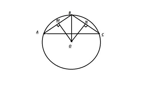 Боковая сторона равнобедренного треугольника равна 5. угол при вершине, противолежвщий основанию, ра