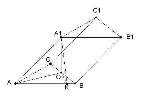 Восновании призмы лежит равносторонний треугольник ,сторона которого равна 16.найти боковую поверхно