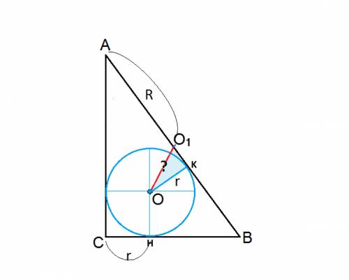 Стороны прямоугольного треугольника равны 6; 8 и 10. найдите расстояние между центрами вписанной в н